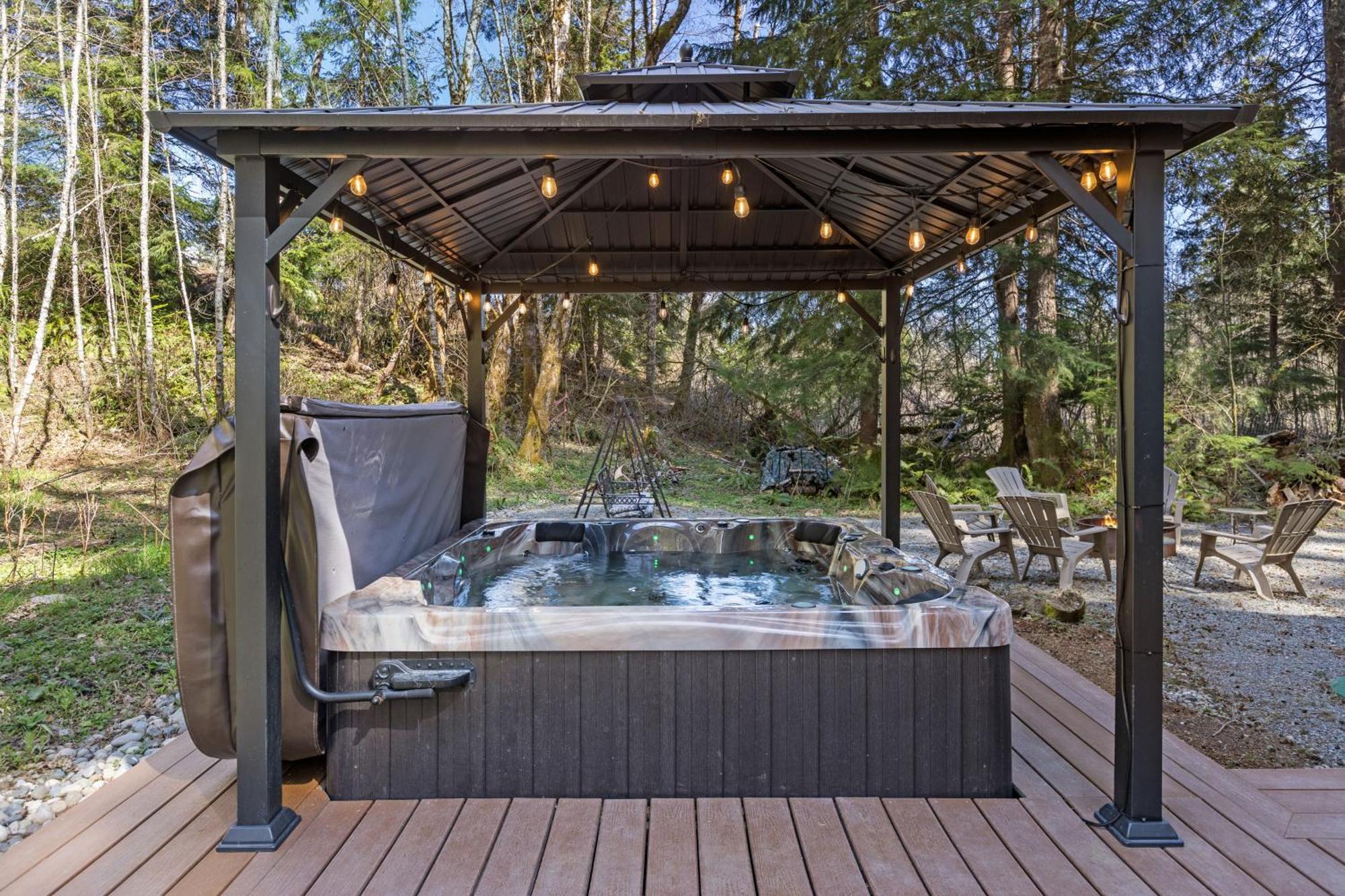 Villa Hikers Haven With Hot Tub - Near Mt Rainier! Ashford Exterior foto